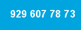 929 607 78 73 929 607 78 73